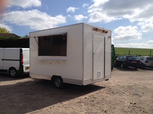 12 ft catering trailer for hire